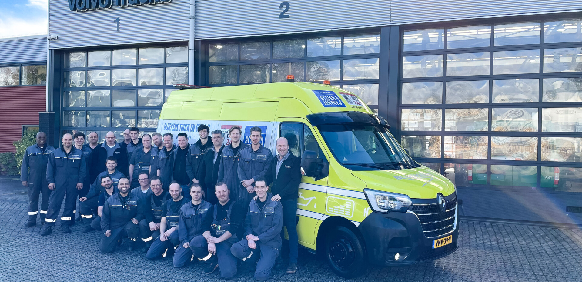 Bluekens Truck en Bus Oosterhout Volvo Action Service Dealer van het jaar!